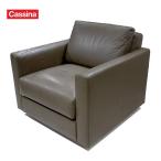 [ б/у ]CASSINA IXC одиночный диван LAND Land 1 местный . диван 1P marron кожаная обивка натуральная кожа высококлассный мебель конечный продукт распаковка установка 
