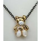 Yahoo! Yahoo!ショッピング(ヤフー ショッピング)くまネックレス ベア ゴールド 熊の首飾り クマさんのパーティアクセサリー メール便