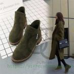 ブーティー ブーツ ショートブーツ レディース レディースブーツ ヒール 靴 レディースシューズ 太めヒール 美脚 歩きやすい 疲れない スエード 履きやすい