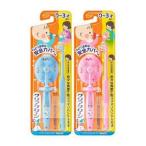 Yahoo! Yahoo!ショッピング(ヤフー ショッピング)《花王》 クリアクリーン キッズ ハブラシ 0〜3才向け 1組 （トレーニング用+仕上げみがき用） 返品キャンセル不可