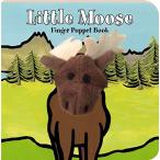【親子で楽しむ海外の絵本】 英語版 Little Moose: Finger Puppet Book 対象年齢 0〜5歳 指人形の付きの仕掛け絵本 【メール便対応】