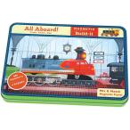 [ английский язык. игрушка ]Mudpuppy All Aboard! Magnetic Build-it магнит ..... из дерева игрушка ряд машина . departure line! объект возраст :5-6 лет [ takkyubin (доставка на дом) : размер C]