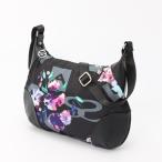 サボイ(SAVOY)目を引く色鮮やかな花柄とモノグラムをプリントしたショルダーバッグ