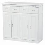 キッチンカウンター（ホワイト）　MUD-6134WH  【送料無料】