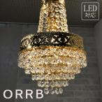 ショッピングシャンデリア オーブ 1灯 シャンデリア Empier (エンパイア) シャンパンゴールド おしゃれ 人気