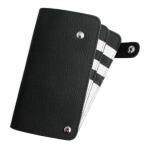 AWESOME(o- Sam ) скользящий футляр для карточек (20 шт. входит ) черный × белый SCC-13