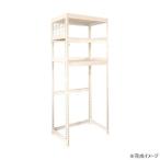 ペール上・冷蔵庫上・ランドリー上ラック 幅82cm  MK-L83NWH ホワイト