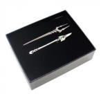 ショッピングエヴァンゲリオン EVANGELION×SWANK(エヴァンゲリオン×スワンク) ロンギヌスの槍 ＆ カシウスの槍 タイバー セット eva017