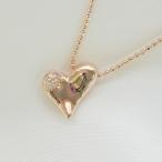 ハートネックレスローズクォーツネックレスレディースネックレスSilver9...