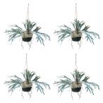 人工観葉植物ビカクシダハンギングボ...