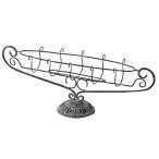 花瓶 フラワーベース IRON STAND CRESCENT ll アイアン スタンド クレッセント antique gray 1個入り 550-245-812 [p159] （代引き不可）