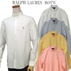 ショッピングラルフローレン ポロ ラルフローレン オックスフォードシャツ 長袖 メンズ レディース カジュアル POLO Ralph Lauren Boy’s ボーイズサイズ #323677133 ＃323677177