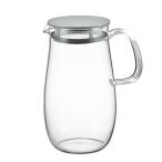 �n���I�@�|�b�g�@�K���X�|�b�g�@�����W�ł��񂽂񔞒��|�b�g �ނ������ �O���[ XMP-1000-DGR�@HARIO�@�d�q�����WOK�@�ϔM�K���X�@�����@�①�Ɂ@���[