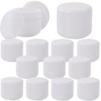  крем кейс 50g крем контейнер крем заполняющий контейнер небольшое количество . контейнер косметика небольшое количество . кейс 16 шт. комплект белый 