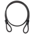 rubonalie велосипед для удлинение кабель 1.2m толщина 10mm противоугонное черный 