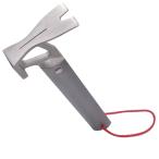rubonalie молоток для колышков нержавеющая сталь head aluminium руль легкий уличный кемпинг для серебряный 