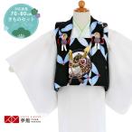  baby кимоно 1 лет мужчина кимоно . ткань чёрный шлем × белый .. было использовано день Новый год день рождения 1 лет кимоно в аренду BK006