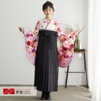  церемония окончания hakama комплект в аренду университет взрослый женский вышивка белый Sakura .. девочка 2 сяку рукав . костюм распродажа средний 