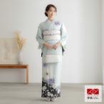 訪問着 レンタル 入学式 卒業式 結婚式 ジャパンスタイル ブランド着物 袷 スカイブルー 牡丹 七五三 身長154〜165cm H1223