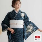  выходной костюм в аренду входить . тип церемония окончания свадьба Japan стиль бренд кимоно . темно-синий . цветок. букет "Семь, пять, три" рост 154~165cm H1314