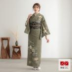 ショッピング七五三 訪問着 レンタル 入学式 卒業式 結婚式 ジャパンスタイル ブランド着物 袷 オリーブ 洋花のブーケ 七五三 身長154〜165cm H1316
