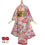 SALE 振袖レンタル ピンク 雲取桜に辻が花(絹) 成人式 結婚式 対応身長154〜165cm 2〜11月利用 R1126