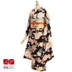 ショッピングツモリチサト 振袖レンタル ツモリチサト  黒 乙女浪漫 桜と菊 成人式 結婚式 対応身長154〜165cm 2〜11月利用 R241