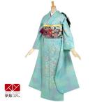 振袖レンタル  緑 枝垂れ桜(絹) 成人