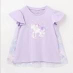半袖 子供服 クロミ マイメロ シナモロール ベビー服 プリンセス風 半袖Tシャツ プリント ふわふわ 袖 フリル 女の子 コットン 上着 90/100/110/120/130/140