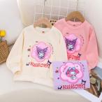 ショッピングスパンコール クロミ マイメロディ スウェット 女の子 子供服 スパンコール トレーナー スウェットシャツ 長袖ティシャツ プリント 可愛い 春/秋/冬 100/110/120/130/140