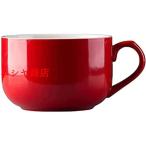 スープカップ 750ml 大きめ ボウル 陶器 大容量 コーヒーカップ ハンドル付 セラミック マグ 耐熱 コップ 電子レンジ 食洗機 対応 キッチン