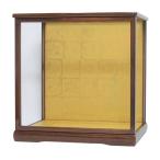  стеклянный кейс коробка для куклы (keyaki покрытие )CA436 промежуток .35cm глубина 27cm высота 35cm( внутренний размер )