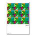 855- Kirakira звезда открытка 