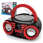 Pyle Portable CD Player Bluetooth Boombox Speake