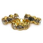 Yahoo! Yahoo!ショッピング(ヤフー ショッピング)ロンデル ゴールド 波型タイプ 1個 4mm 5mm 6mm 8mm 10mm 天然石 ブレスレット