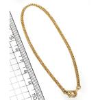 Yahoo! Yahoo!ショッピング(ヤフー ショッピング)【ブレスレットパーツ】 喜平（キヘイ）2.0mm 20cm　ゴールド