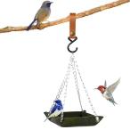  уличный кожа bird механизм подачи двор. двор. балкон. оборудование орнамент поэтому. стоит металл. кормление место уборка . заполнение . простой -14.6 * 14.6 * 22cm