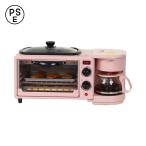 トースター、家庭用多機能サンドイッチ朝食機、ロースター、コーヒーメーカー、トースター、三役コーヒーポットロースター、バーベキュー調理、上下ヒーター、タ