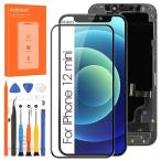 SRJTEK For iphone 12 Mini incell 液晶パネル 画面交換修理用 タッチパネルセット 5.4インチ A2399,