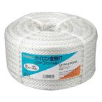 ショッピングTRUSCO TRUSCO(トラスコ) ナイロンロープ 12mm×30m 金剛打タイプ R1230NK