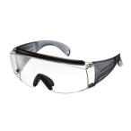 山本光学 YAMAMOTO NO.331 メガネの上からかけられる オーバーグラスタイプ保護めがね 上部クッションバー&amp;ノーズパッド付き ワイドテン