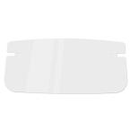 ミドリ安全 フェイスシールド ルックユー 専用交換式シールド ハーフフェイス 20枚入 DS551