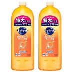 ショッピングキュキュット 【まとめ買い】キュキュット 食器用洗剤 オレンジの香り 詰め替え 770ml × 2個