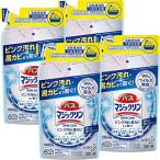【まとめ買い】バスマジックリン SUPERCLEAN 香りが残らないタイプ つめかえ用 330ml × 4個