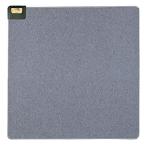 ライフジョイ ホットカーペット 日本製 1畳 電気カーペット 正方形 グレー 125cm×125cm JPC111H