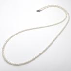 本真珠ロングネックレス80cmベビ...
