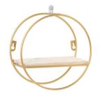 【並行輸入品】壁掛け サークルフレーム ウォールシェルフ 丸型 収納ラック 本棚 小物棚 おしゃれ 北欧デザイン シンプル インテリア ..