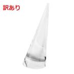 【並行輸入品】(訳あり)リングスタンド アクリル製 シンプル《クリア》 保管 店頭 ディスプレイ 撮影 指輪置き 円錐 リングホルダー .