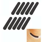 [ параллель импортные товары ] шляпа размер регулировка лента черный 10 шт. комплект воротник загрязнения предотвращение колпак шлем настройка.