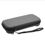 【並行輸入品】Nintendo Switch 収納保護ポーチ 《グレー》 ストラップ付き 任天堂 スイッチ ケース .